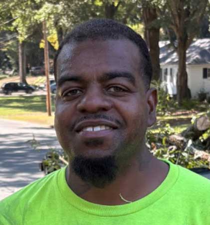 Jacodie Martin ground operations specialist MTM Tree Services Charlotte NC